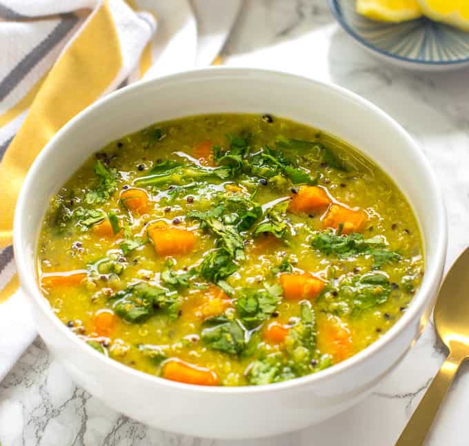 Lentil & Spinach Soup